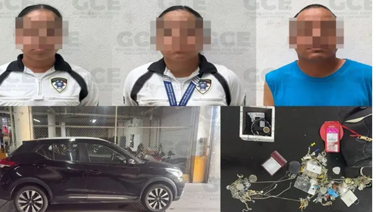 Policías municipales fueron detenidos en flagrancia en San Luis Potosí, ¿cómo fue la detención?