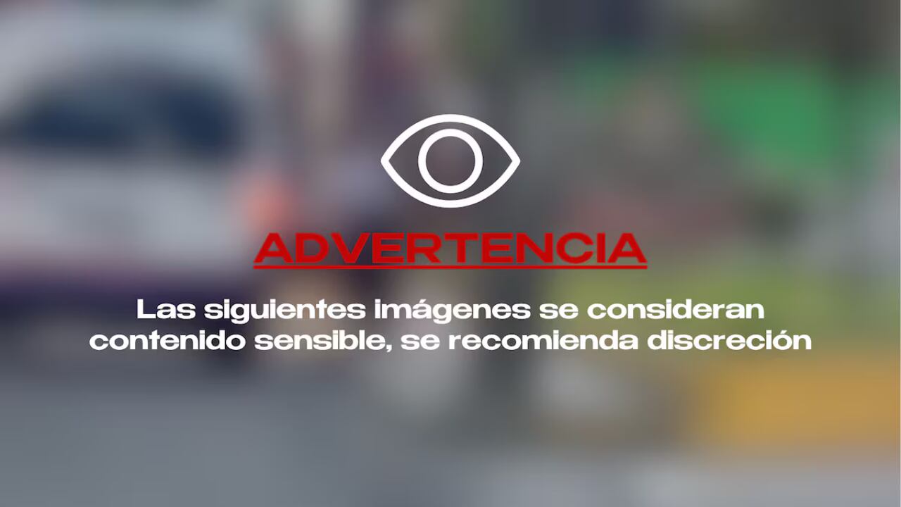 VIDEO: Una mujer fue atacada por un sujeto sin ropa mientras esperaba el transporte público