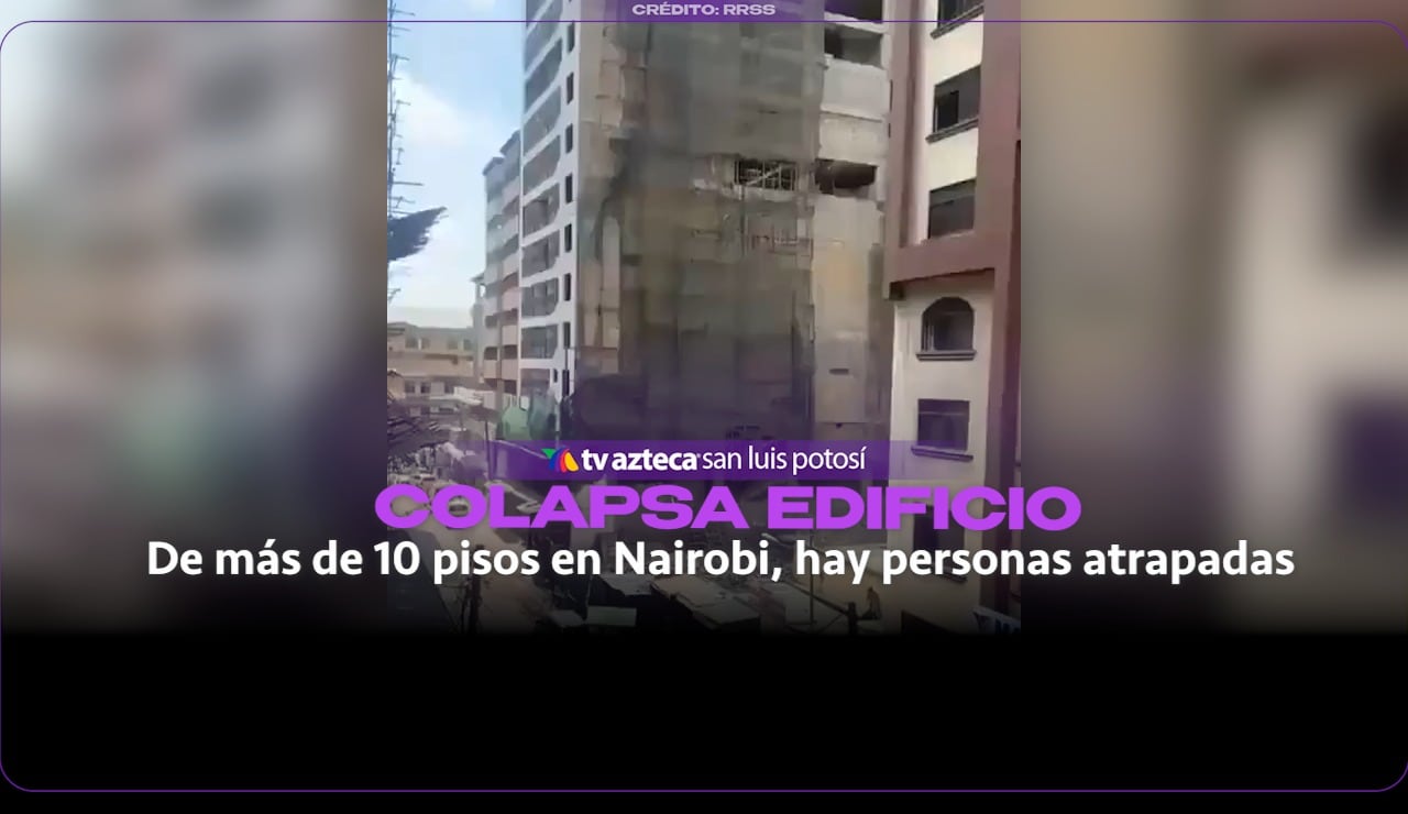 Edificio de 10 pisos COLAPSÓ, hay personas atrapadas, ¿en dónde ocurrió?