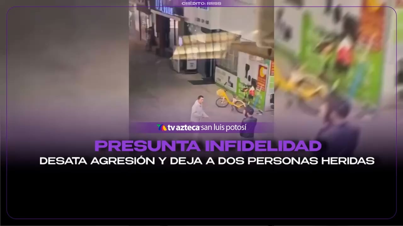 Un hombre agredió a dos personas al enterarse de una presunta infidelidad; ¿Cómo ocurrió?