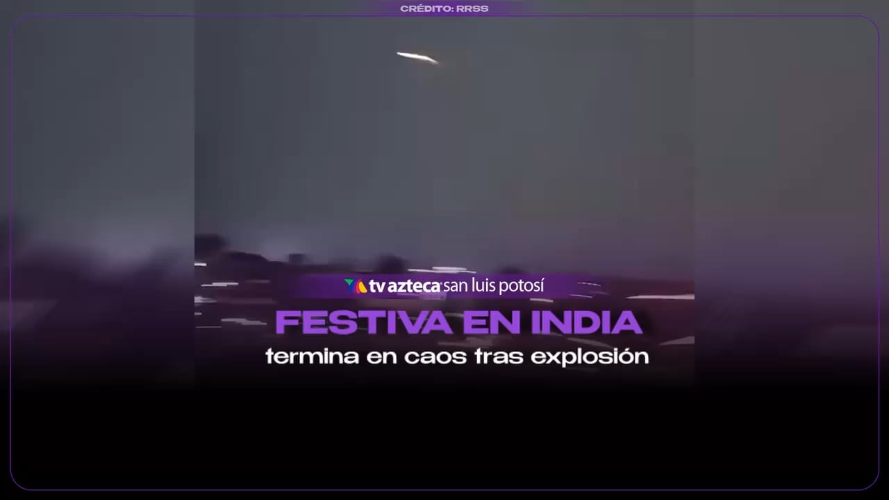 Celebración termina en CAOS por una explosión de pirotecnia; ¿en dónde ocurrió?